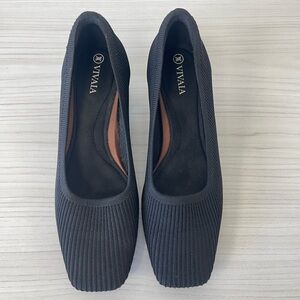 VIVAIA BLACK MELODY 2.0 BLOCK HEELS